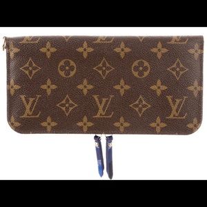 Authentic Louis Vuitton Ikat isolate wallet